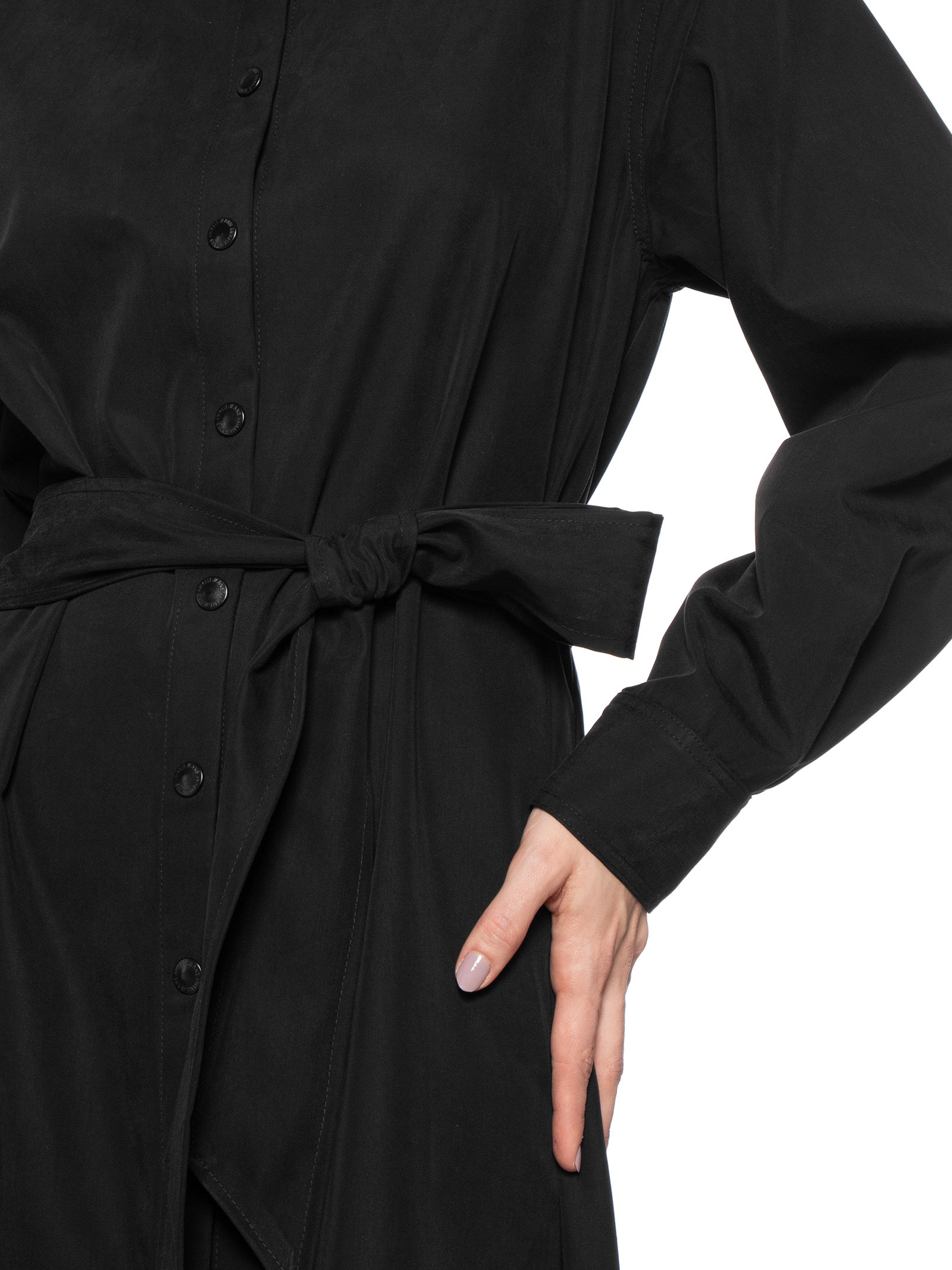 Vestido Curto Pence Preto Animale Jeans