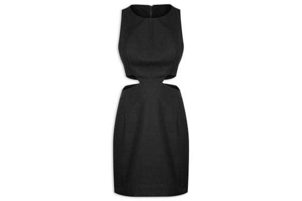 Vestido Curto Piquet - Preto