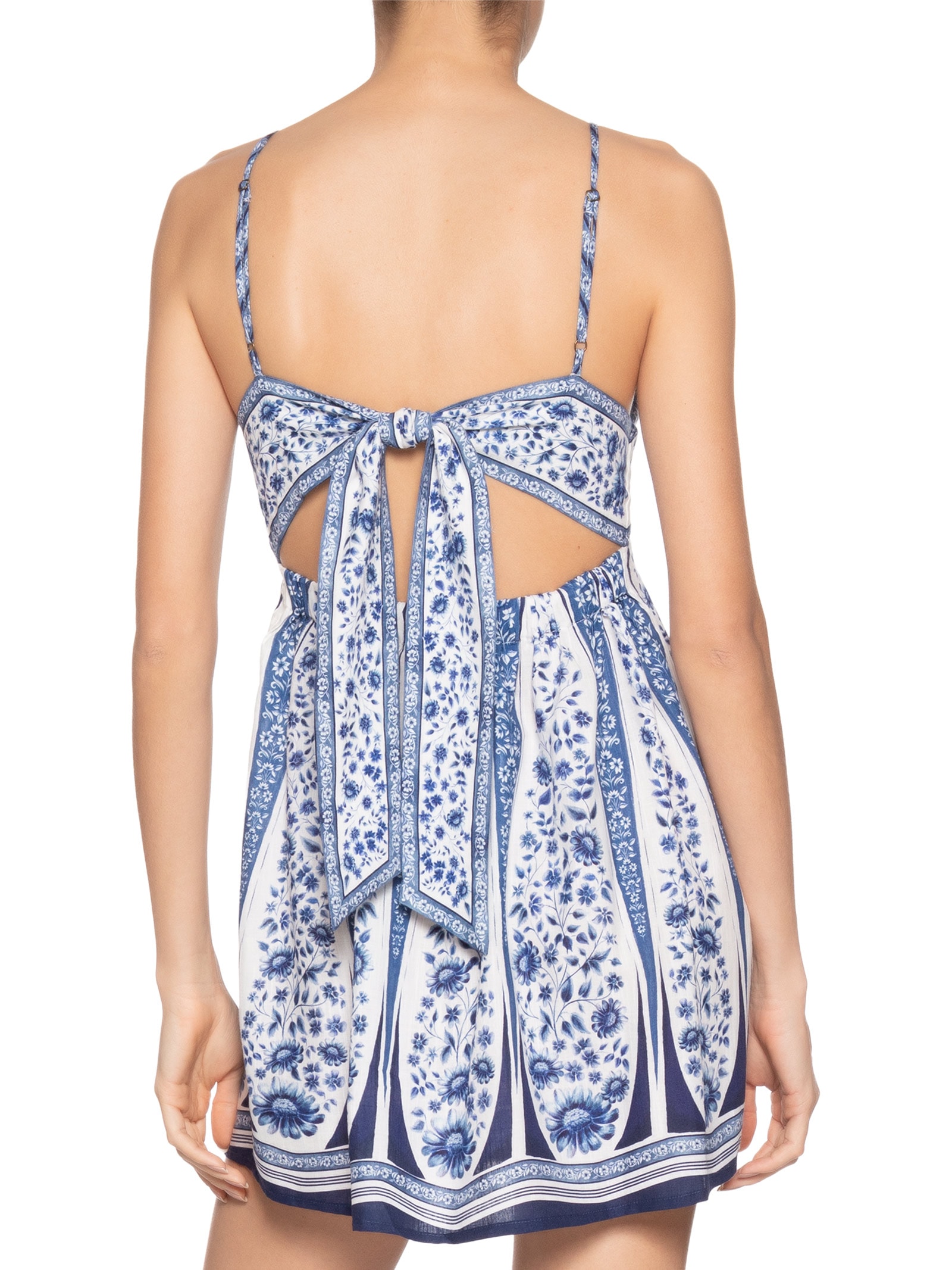 Vestido Curto Porcelana - Branco by FARM