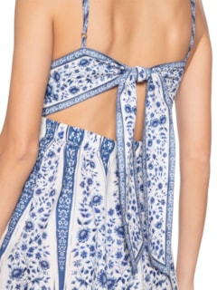Vestido Curto Porcelana - Branco by FARM