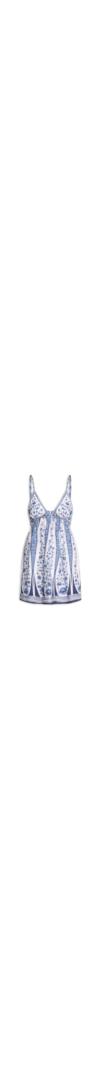 Vestido Curto Porcelana - Branco
