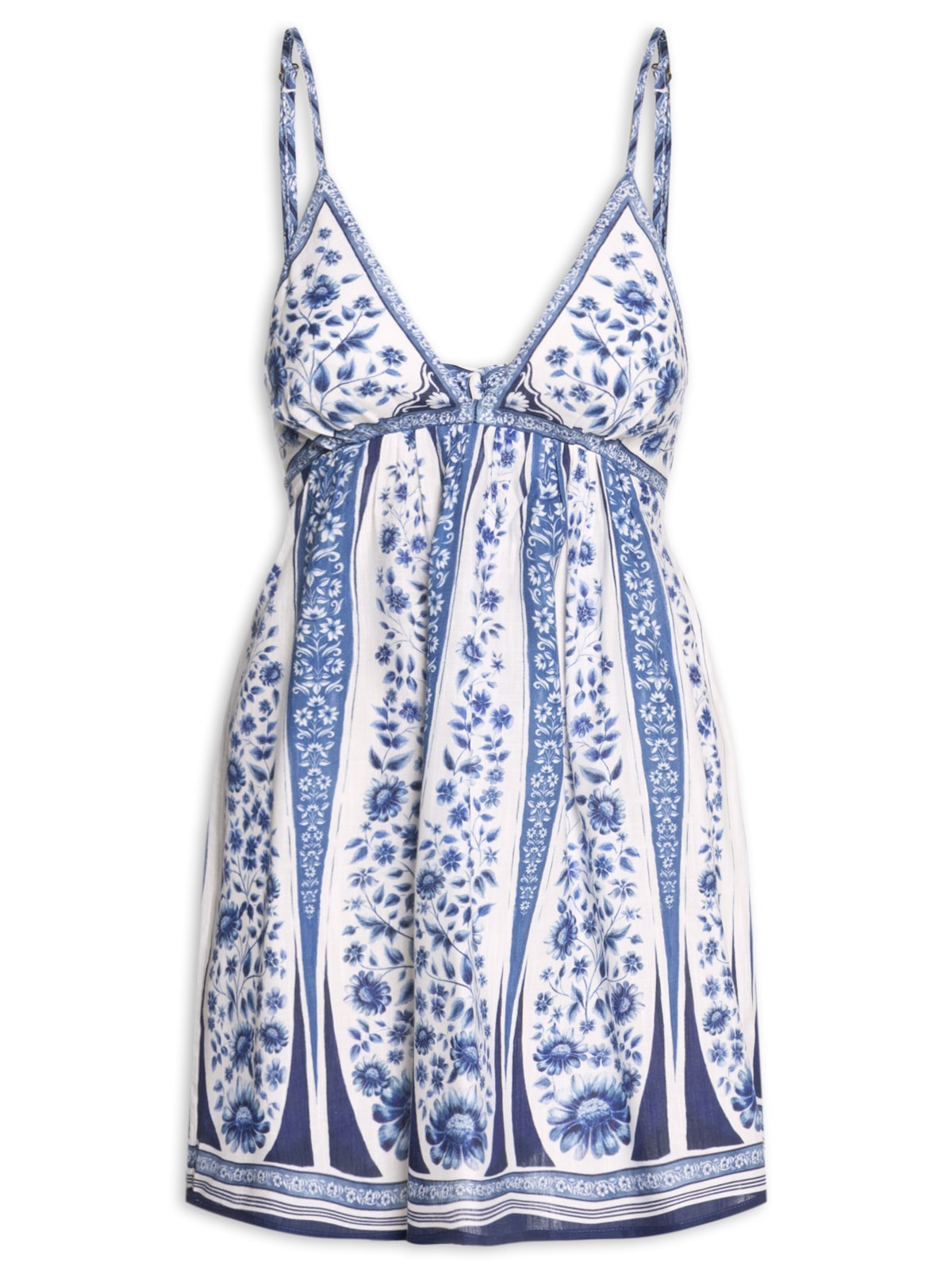 Vestido Curto Porcelana - Branco by FARM