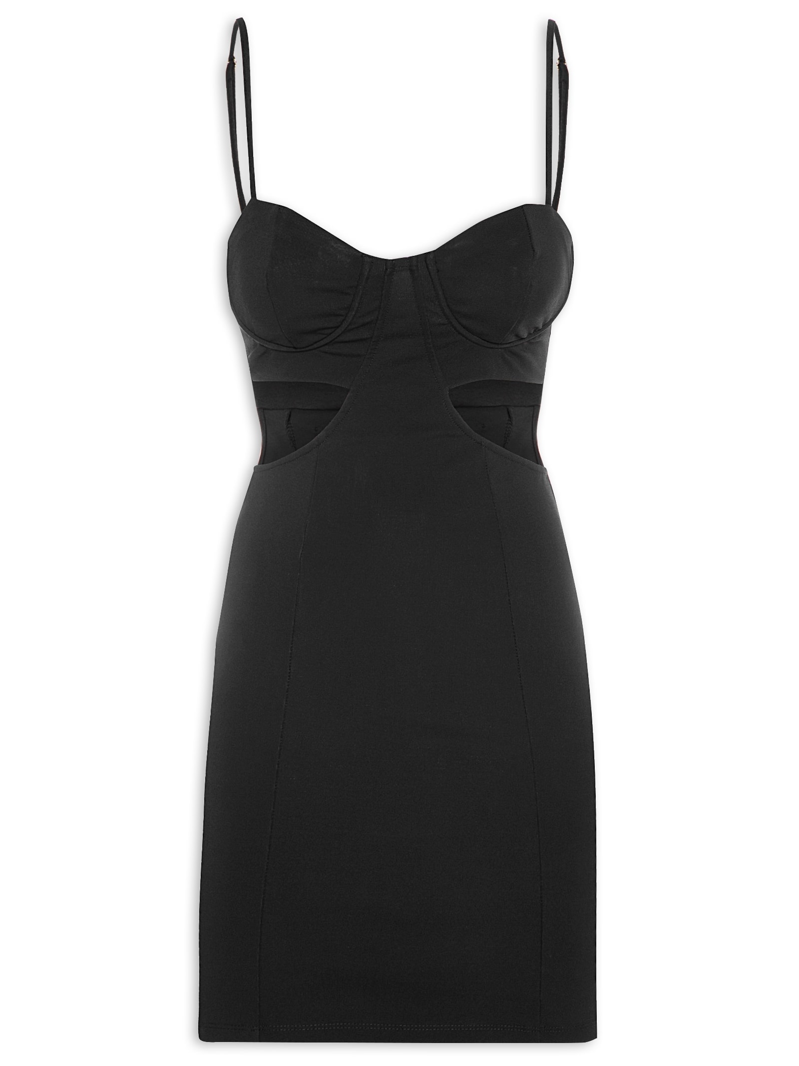 Vestido Curto Preto Colcci