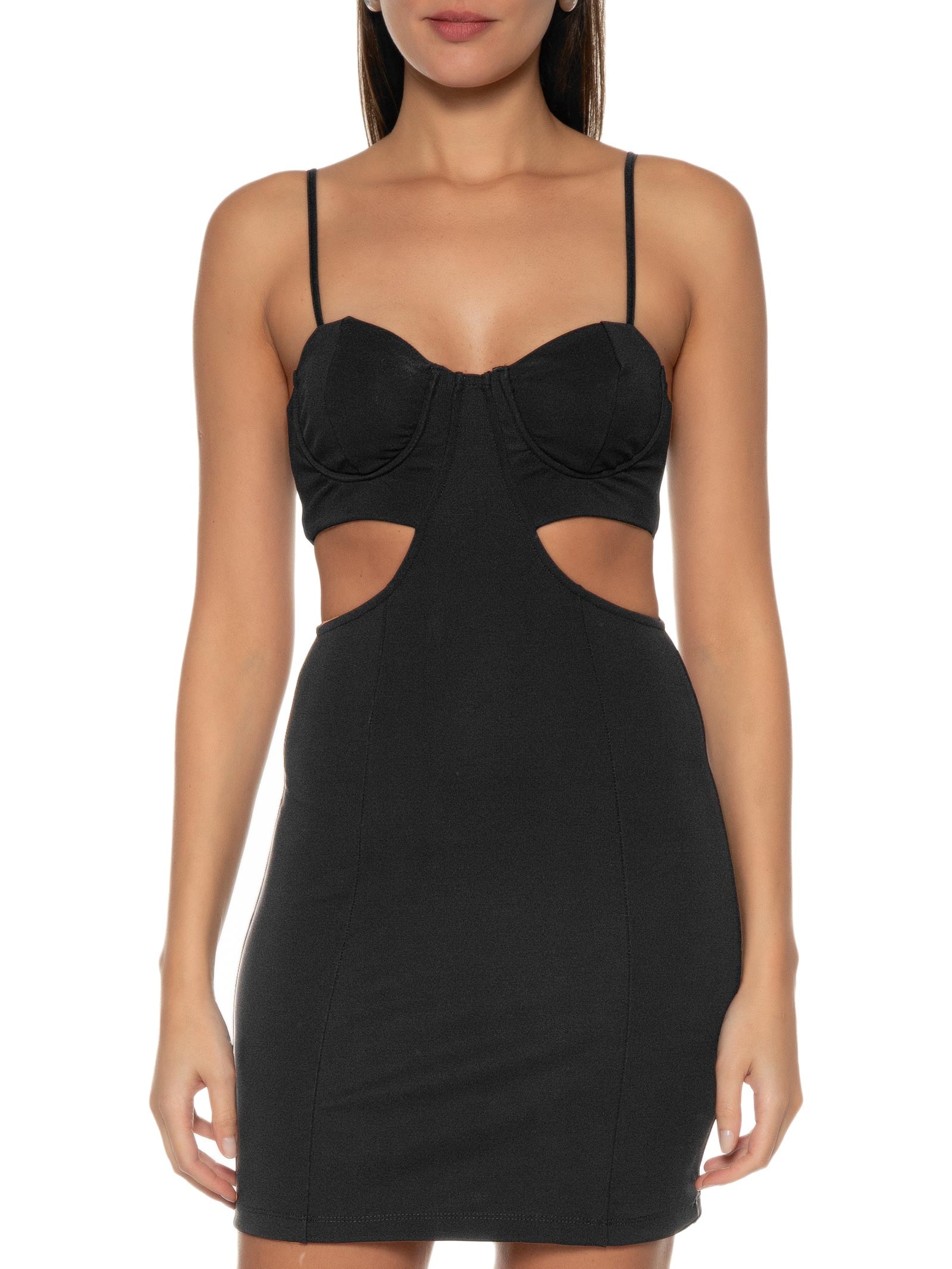 Vestido Curto Preto Colcci