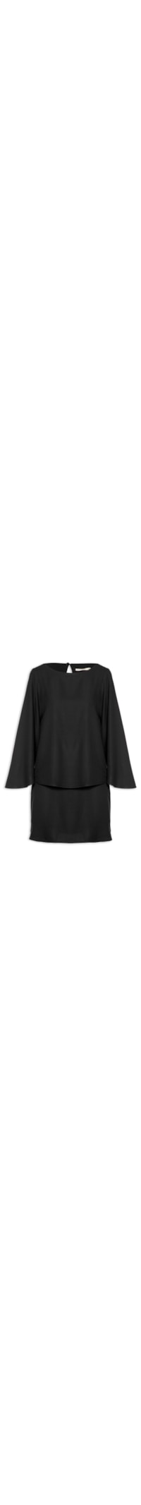 Vestido Curto - Preto