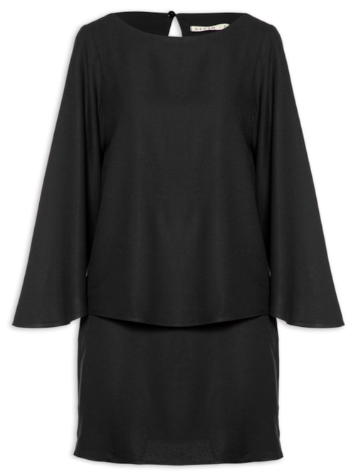 Vestido Curto - Preto