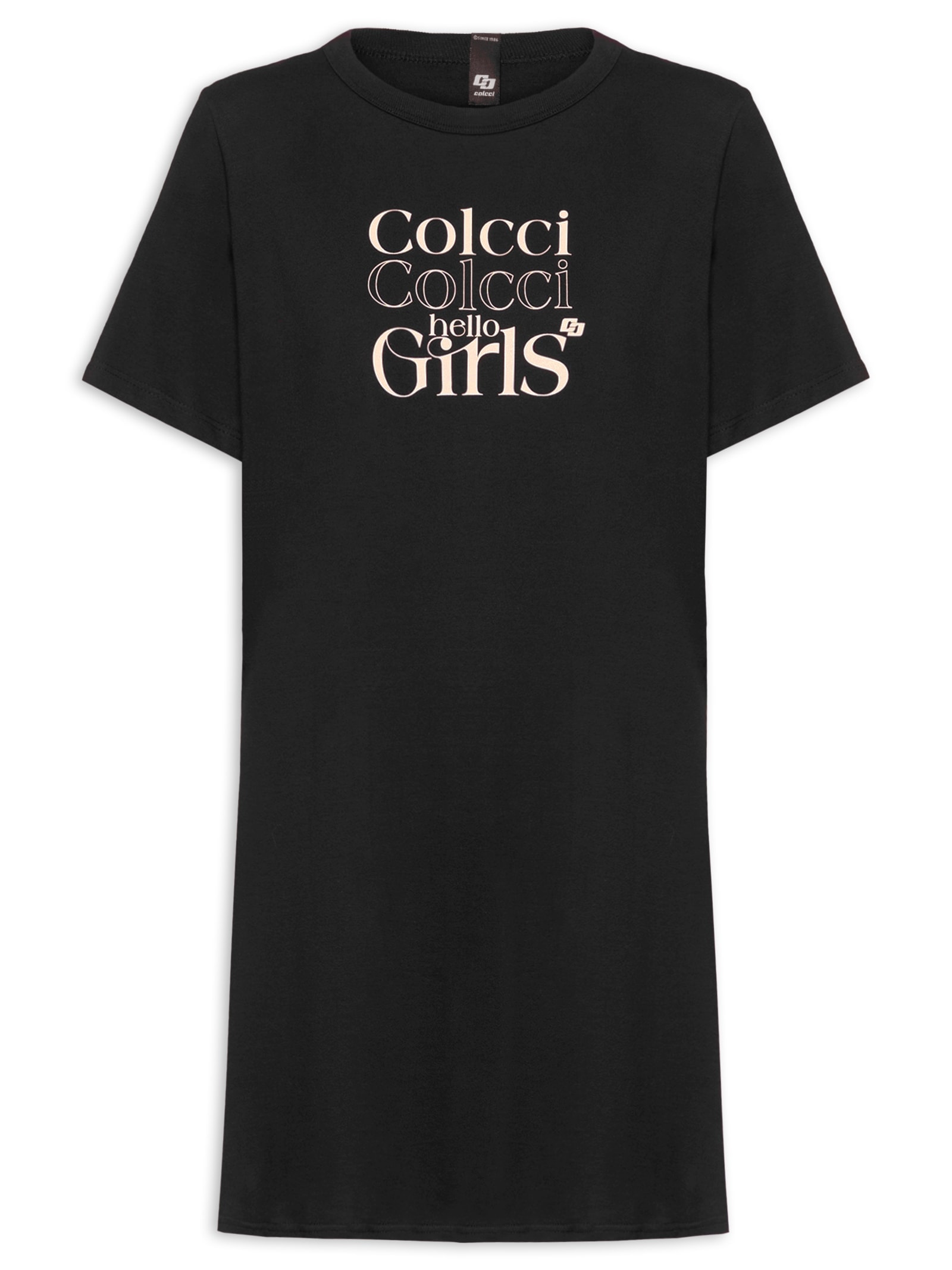 Vestido Curto Preto Colcci