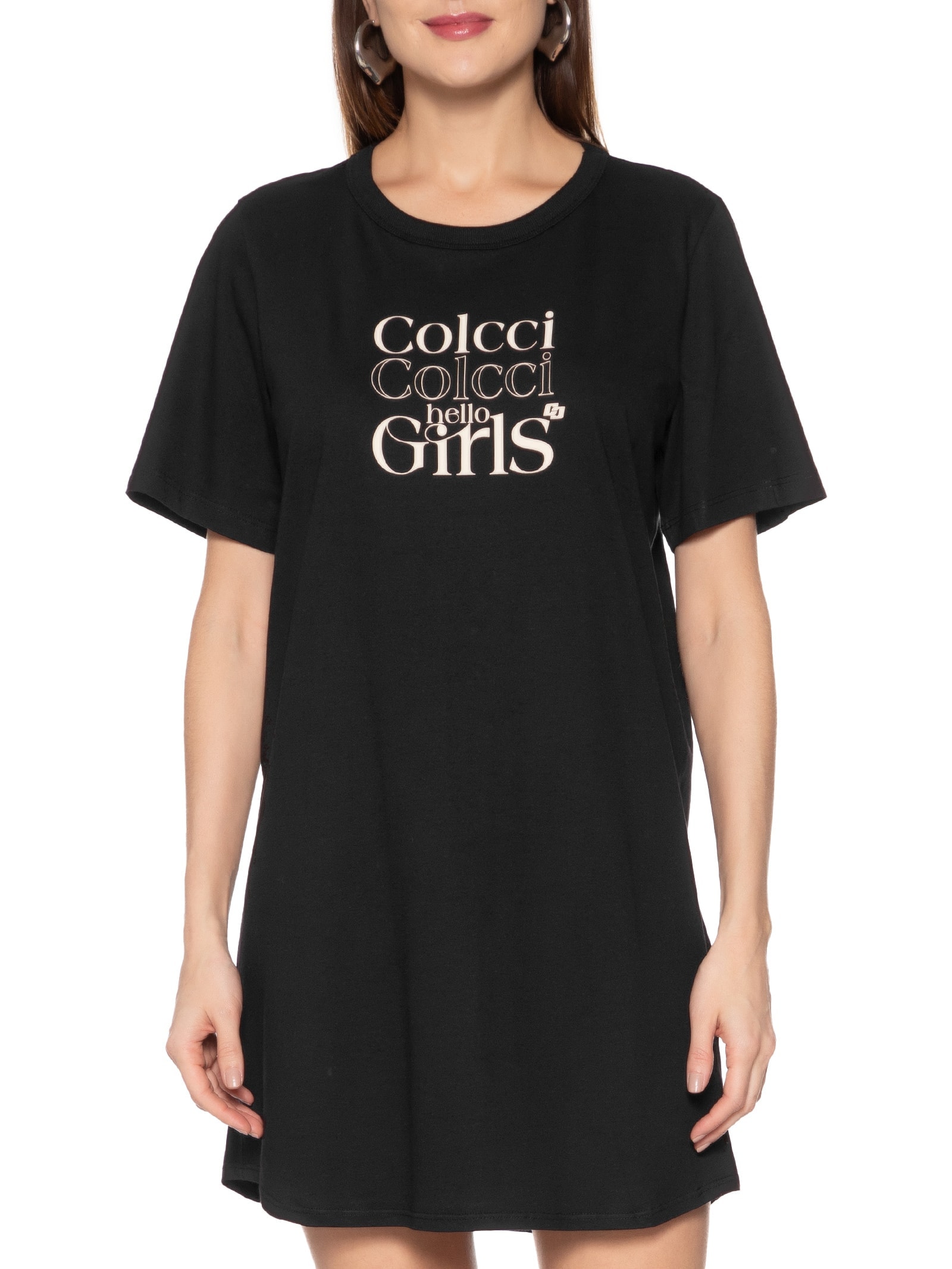 Vestido Curto Preto Colcci