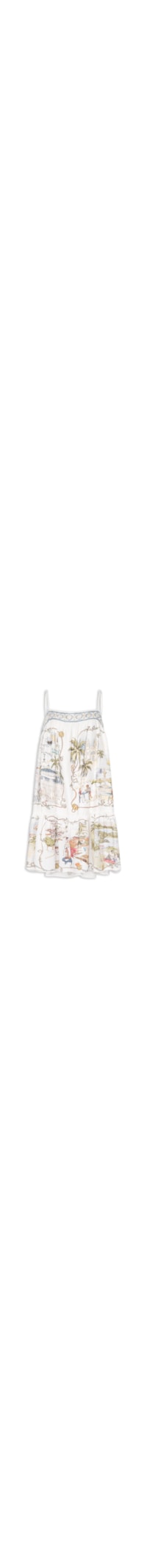 Vestido Curto Rio a Dentro– Branco