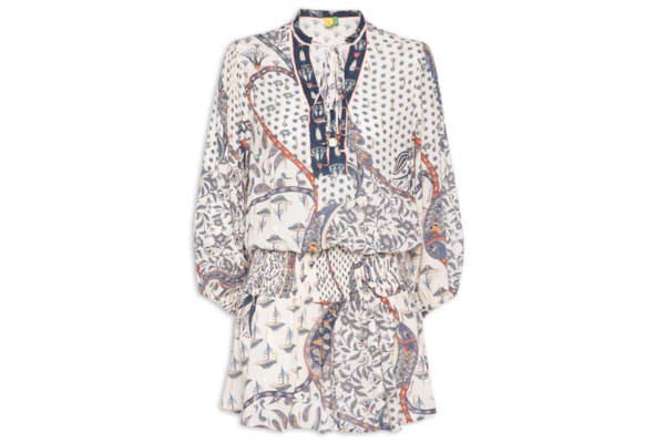 Vestido Curto Riviera – Cinza