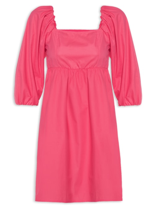 Vestido Curto - Rosa
