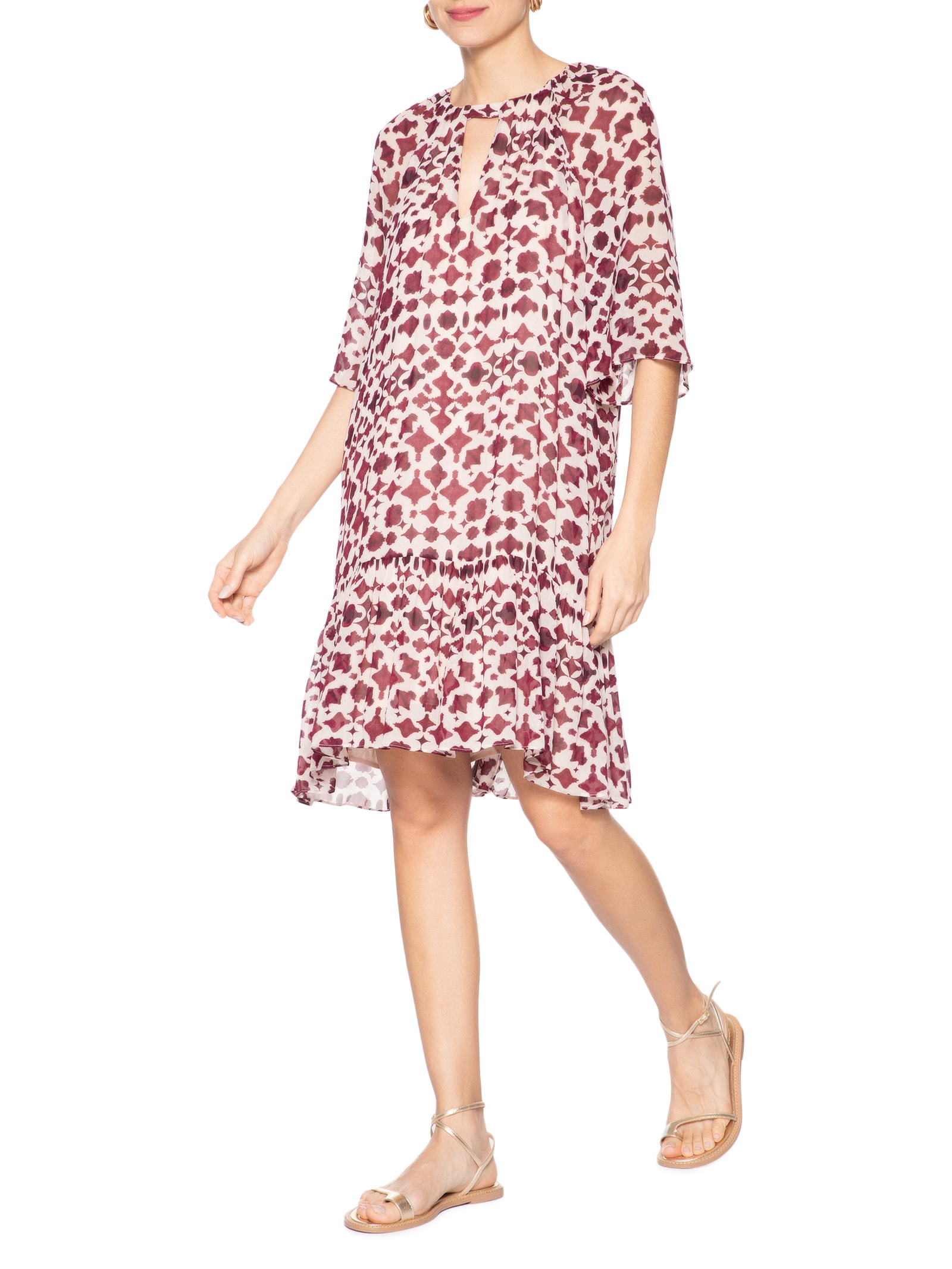 Vestido Curto Rosie Vermelho Le Lis