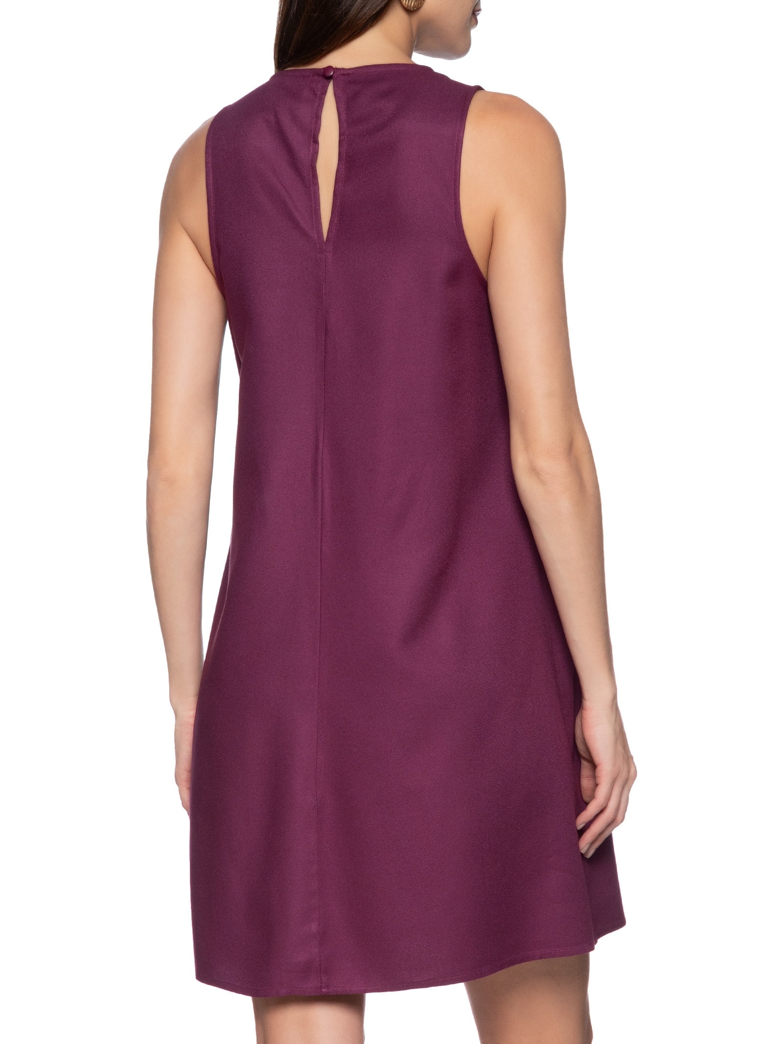 Vestido Curto Roxo Hering
