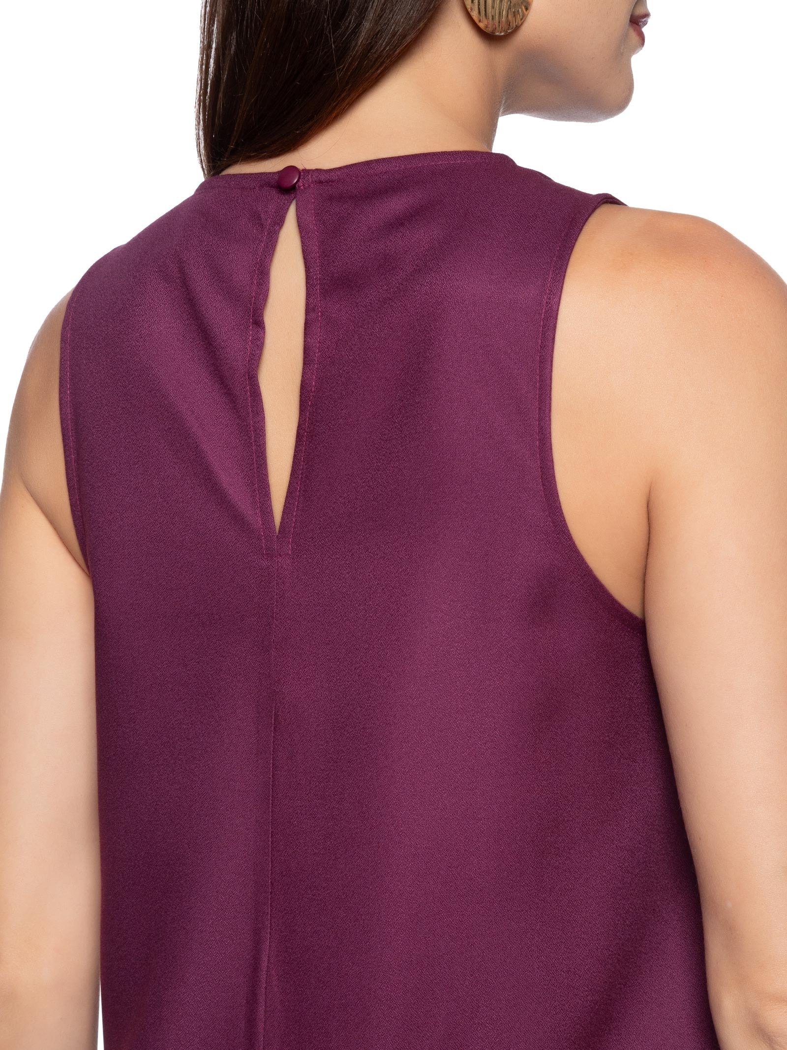 Vestido Curto Roxo Hering