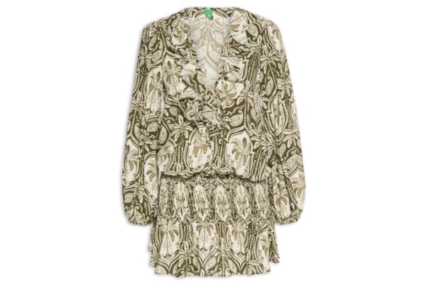 Vestido Curto Serra Tropical - Verde