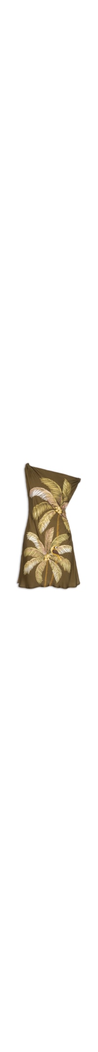 Vestido Curto Sol de Coqueiro - Marrom