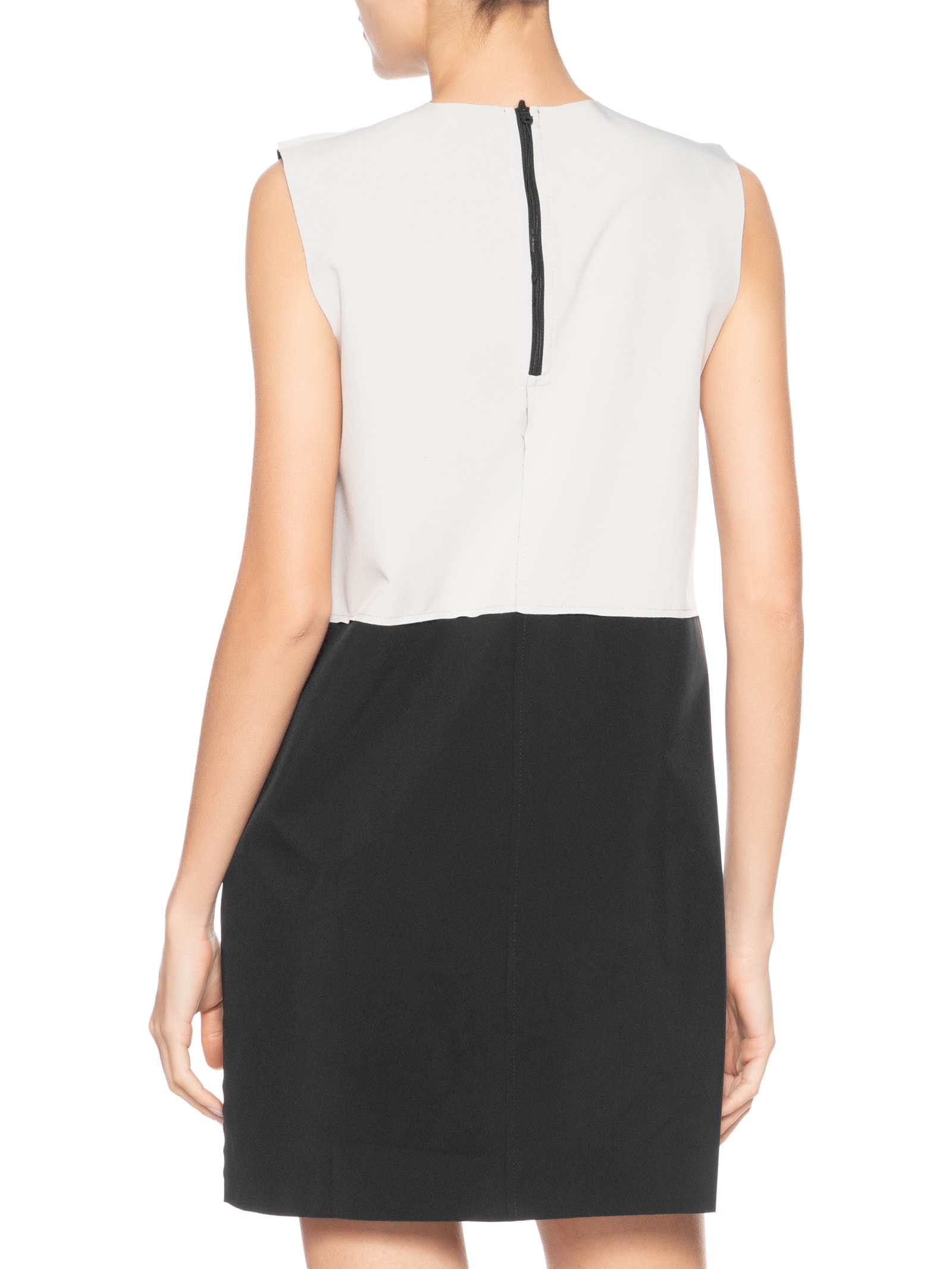 Vestido Curto Superlight Double Color Preto Osklen