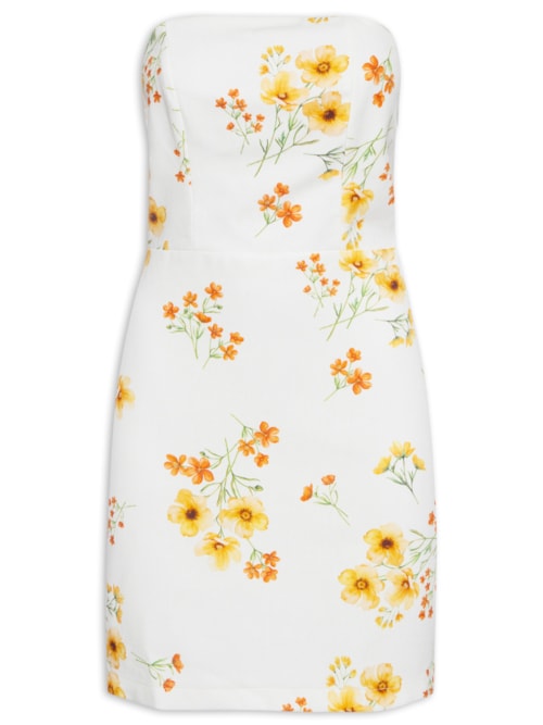 Vestido Curto Tomara Que Caia - Off White