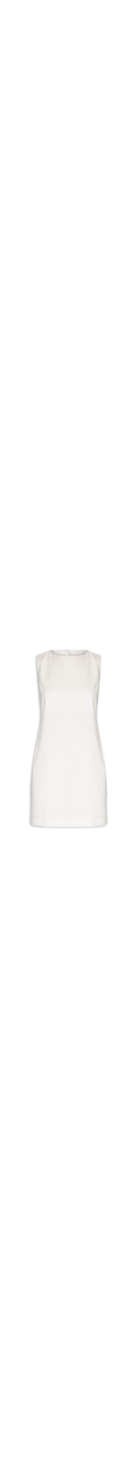 Vestido Curto Trapézio - Off White