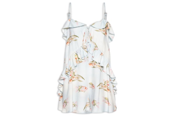 Vestido Curto Vênus - Azul