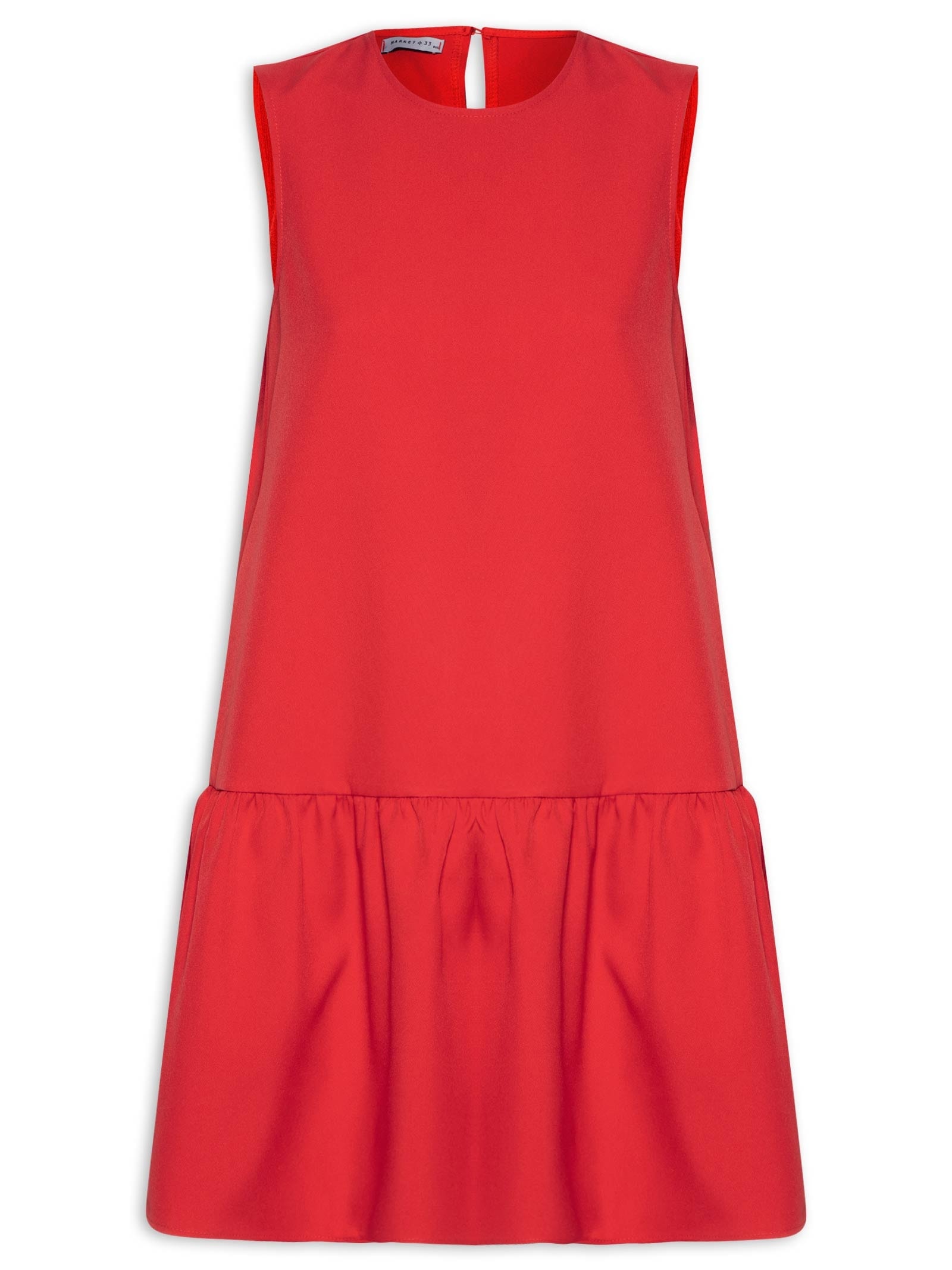 Vestido Curto Vermelho Market 33