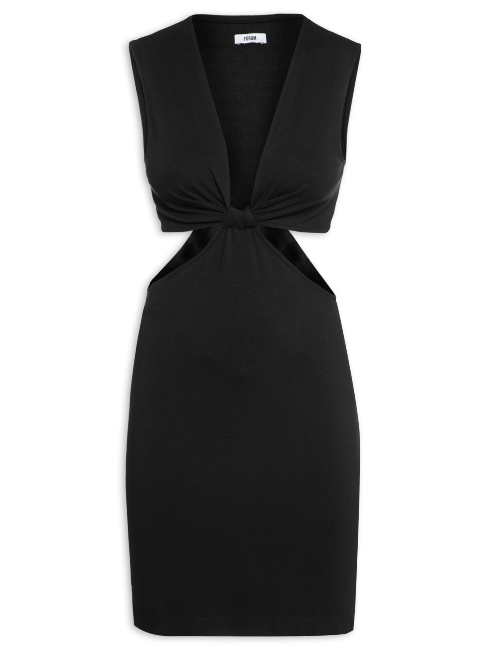 Vestido Cut Out Preto Forum