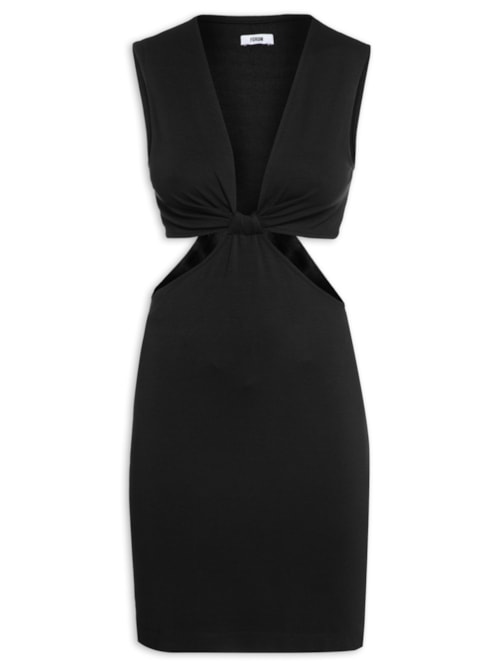 Vestido Cut Out - Preto