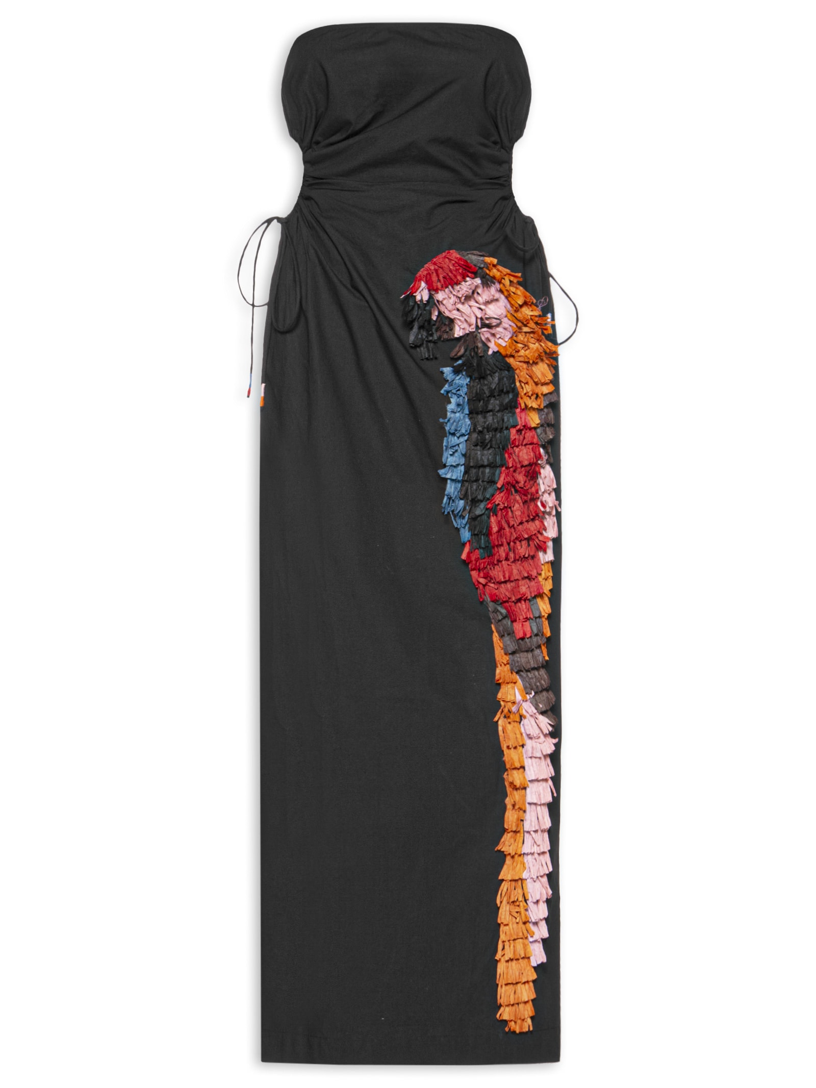 Vestido Cutwork Araraquara Preto Farm