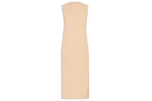 Vestido De Malha - Bege