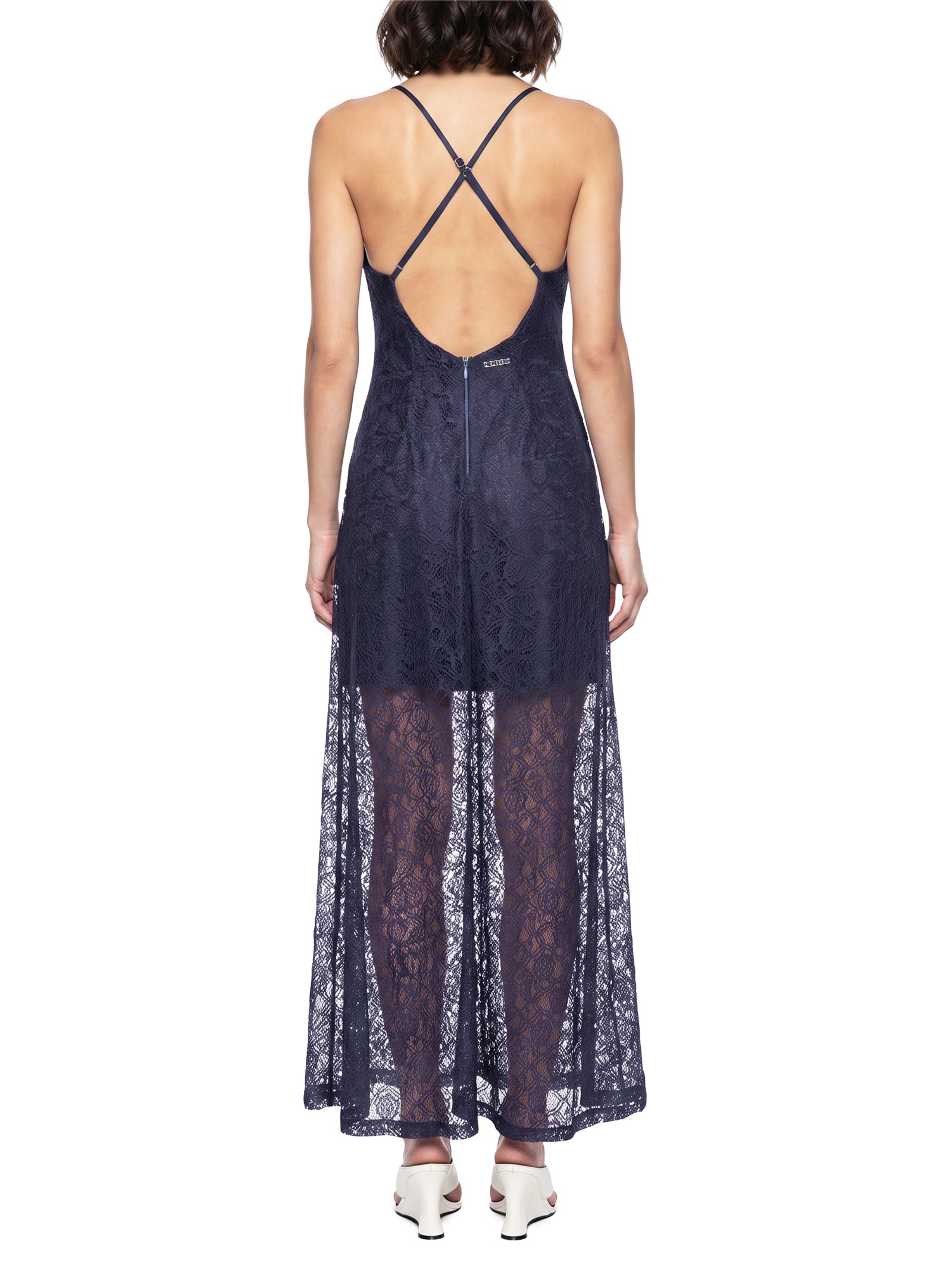Vestido de Renda – Azul Colcci