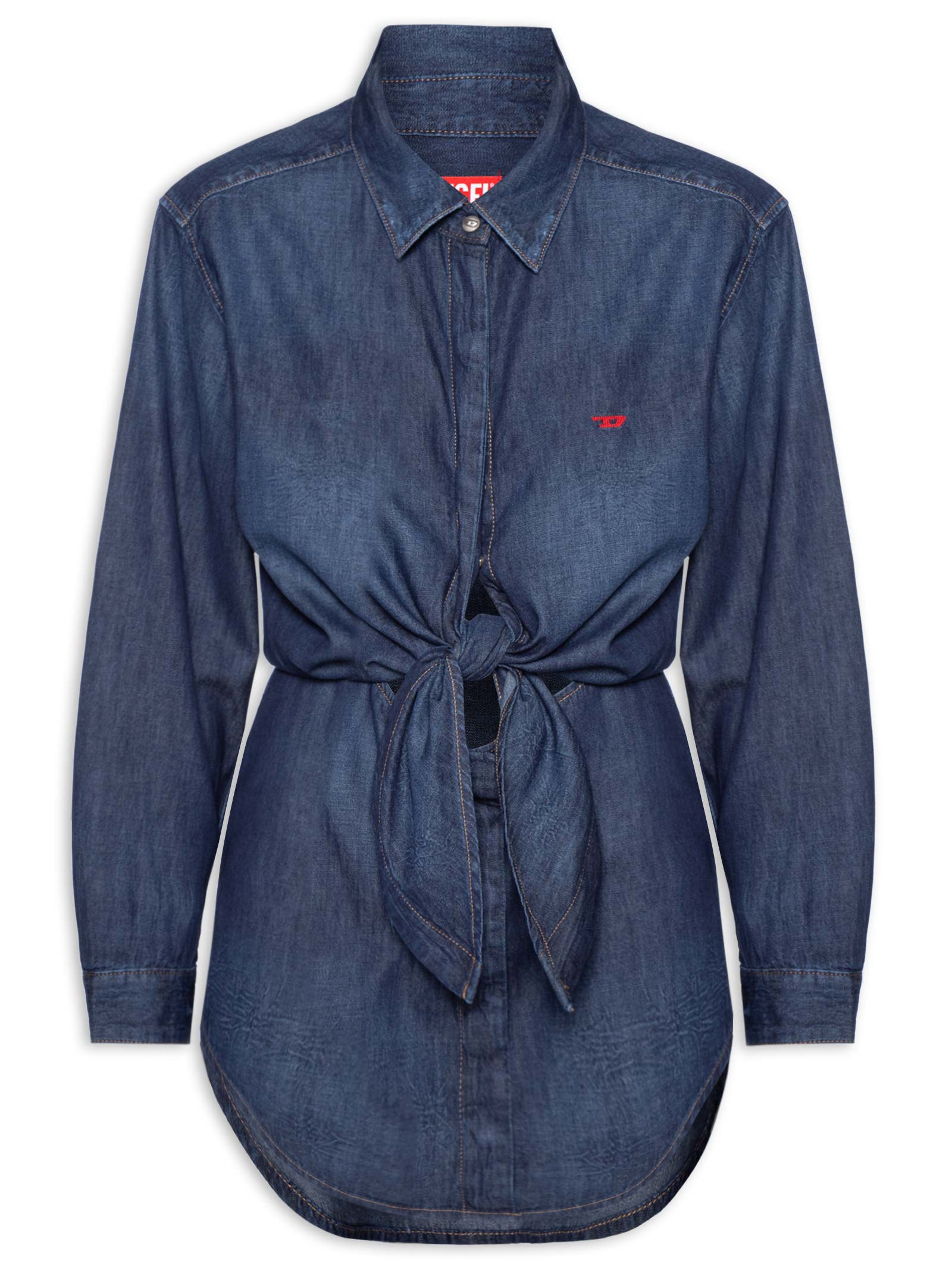 Vestido De-Susan-D Azul Diesel