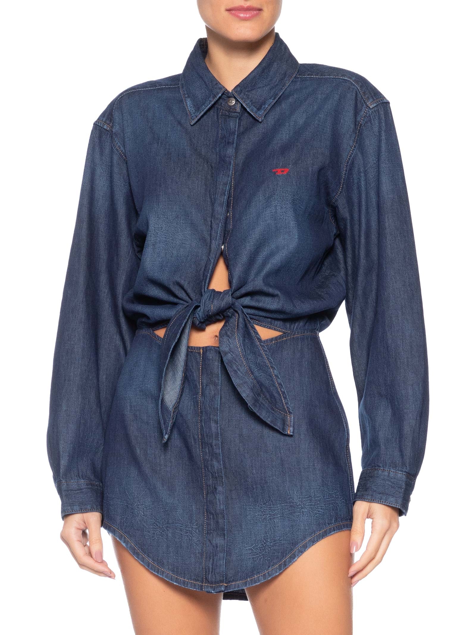 Vestido De-Susan-D Azul Diesel