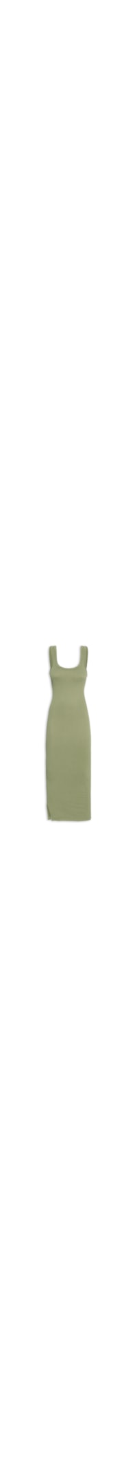 Vestido Decote em U - Verde