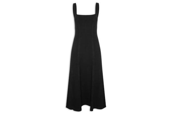 Vestido Decote Quadrado - Preto