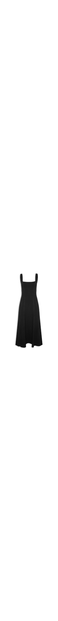 Vestido Decote Quadrado - Preto