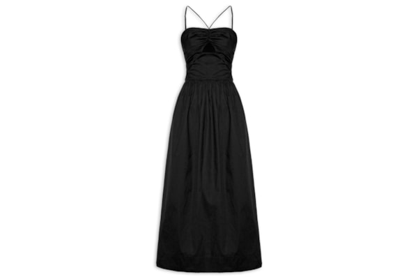 Vestido Detalhe Amarração - Preto