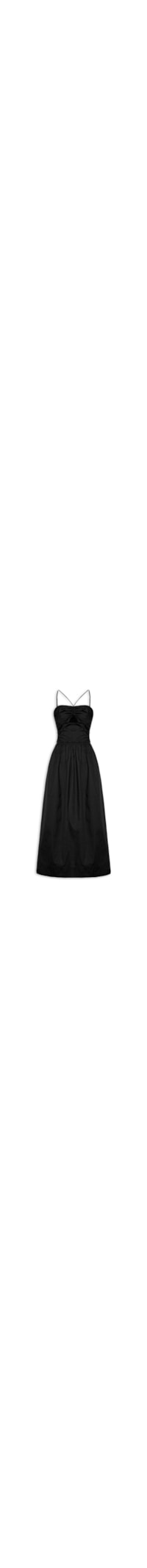 Vestido Detalhe Amarração - Preto