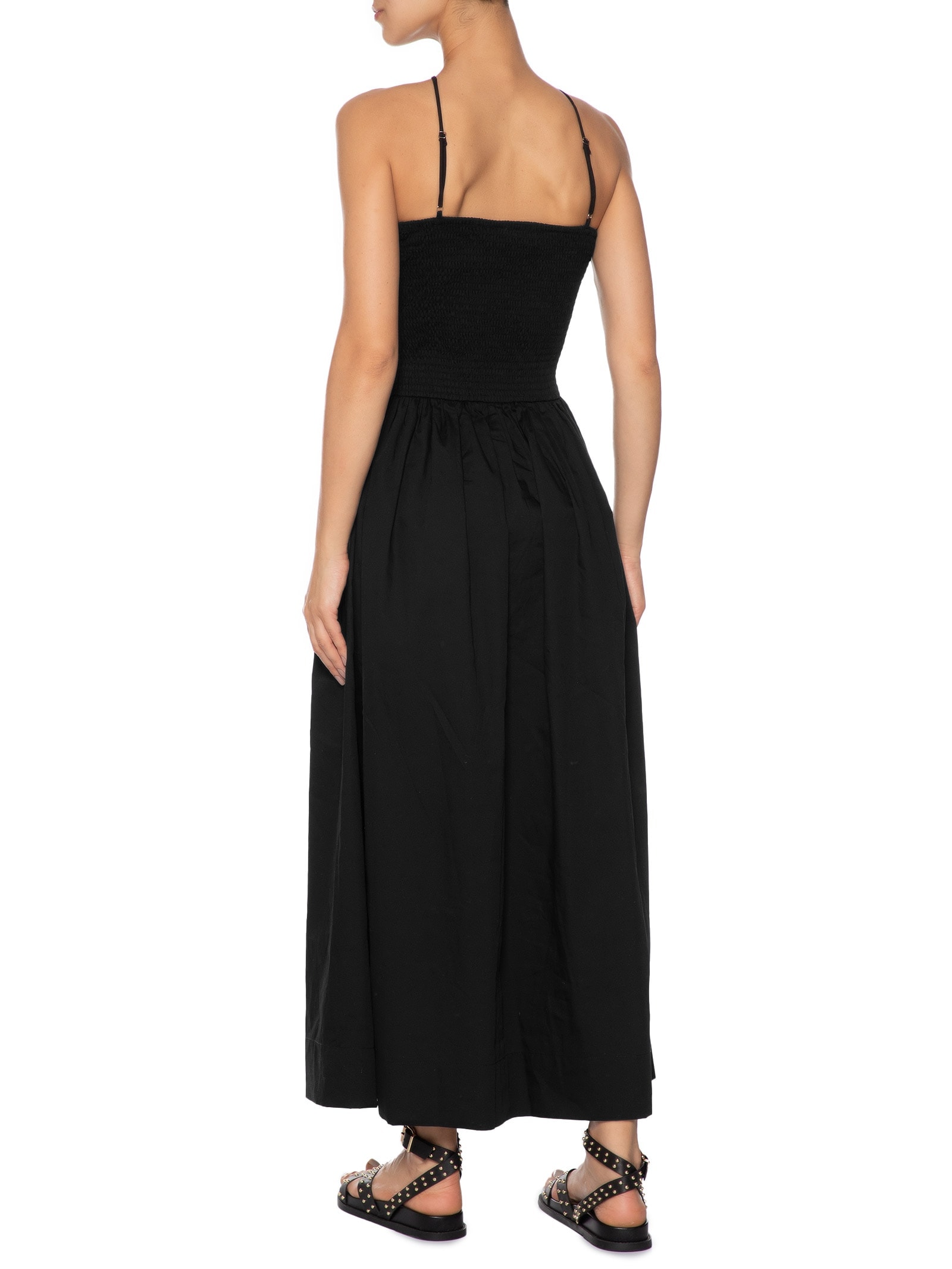 Vestido Detalhe Amarração Preto Farm