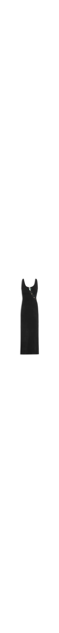 Vestido Detalhe Busto - Preto