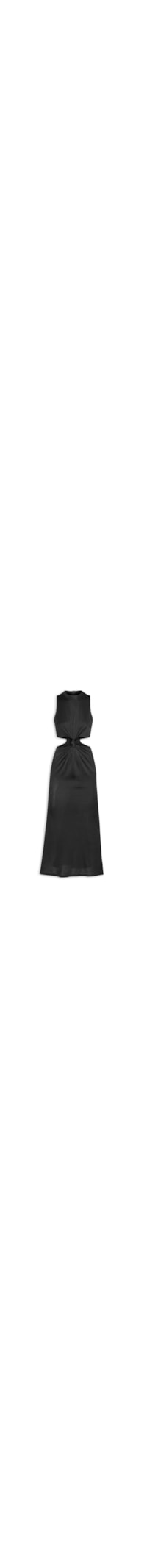 Vestido Detalhe Nó - Preto