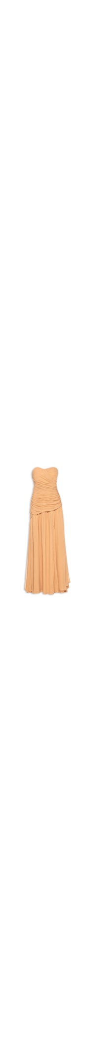 Vestido Drapeado Doe - Marrom