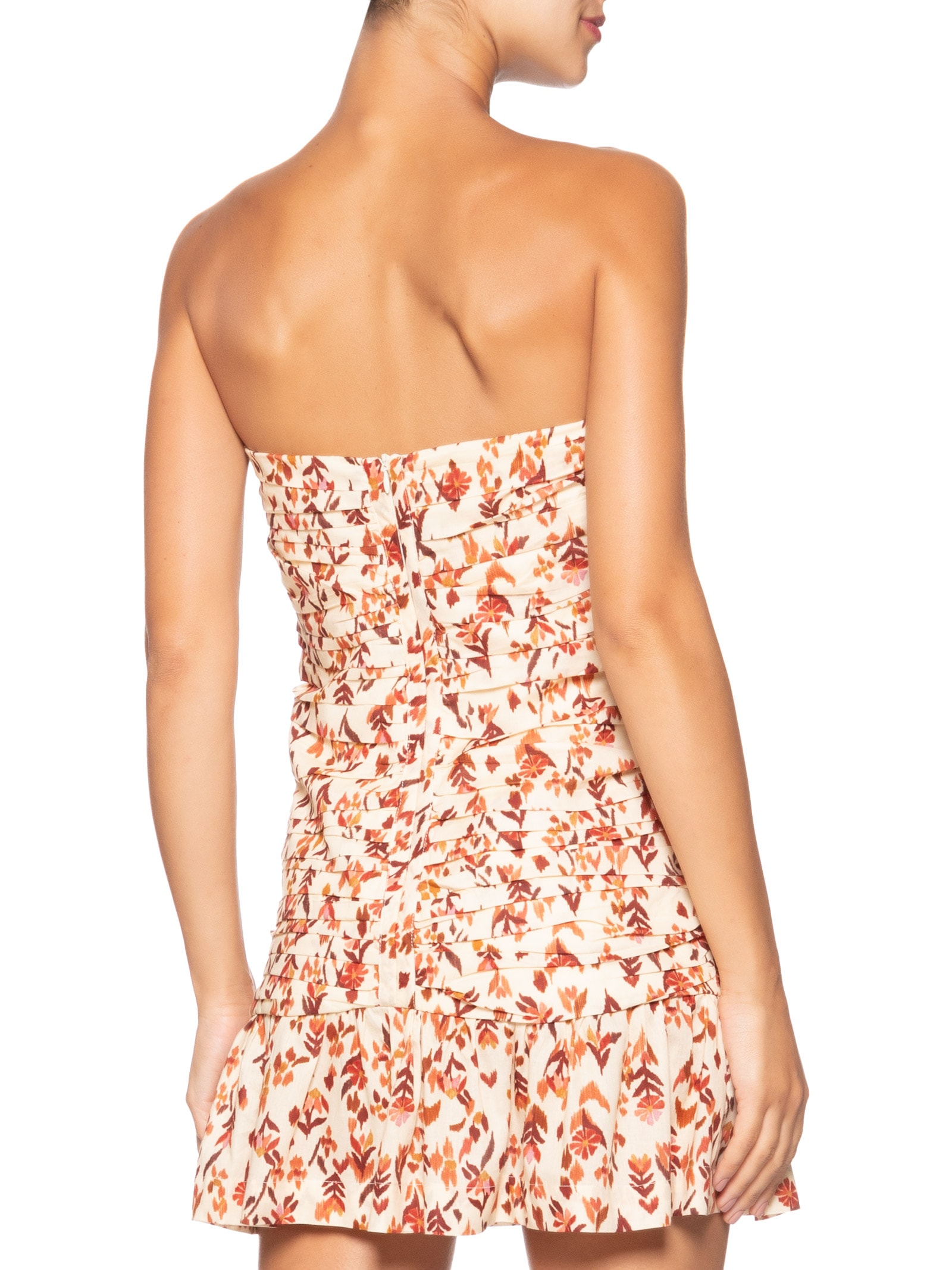 Vestido Drapeado Jardim Ikat - Amarelo by DRESS TO