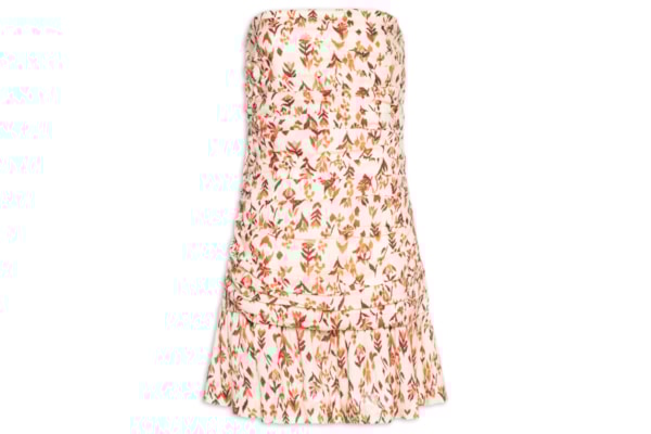 Vestido Drapeado Jardim Ikat - Amarelo