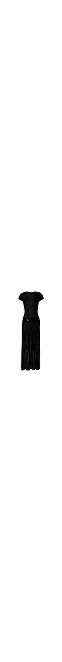 Vestido Elia Tricot - Preto