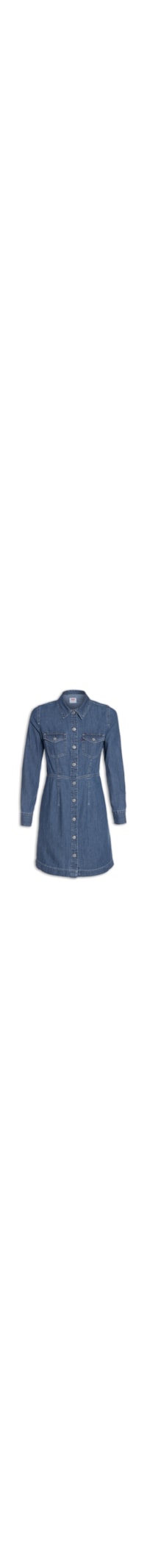 Vestido Ellie Denim Dress - Azul