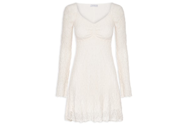 Vestido Em Renda - Off White