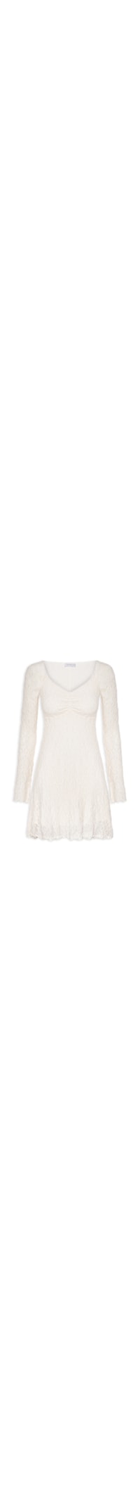 Vestido Em Renda - Off White