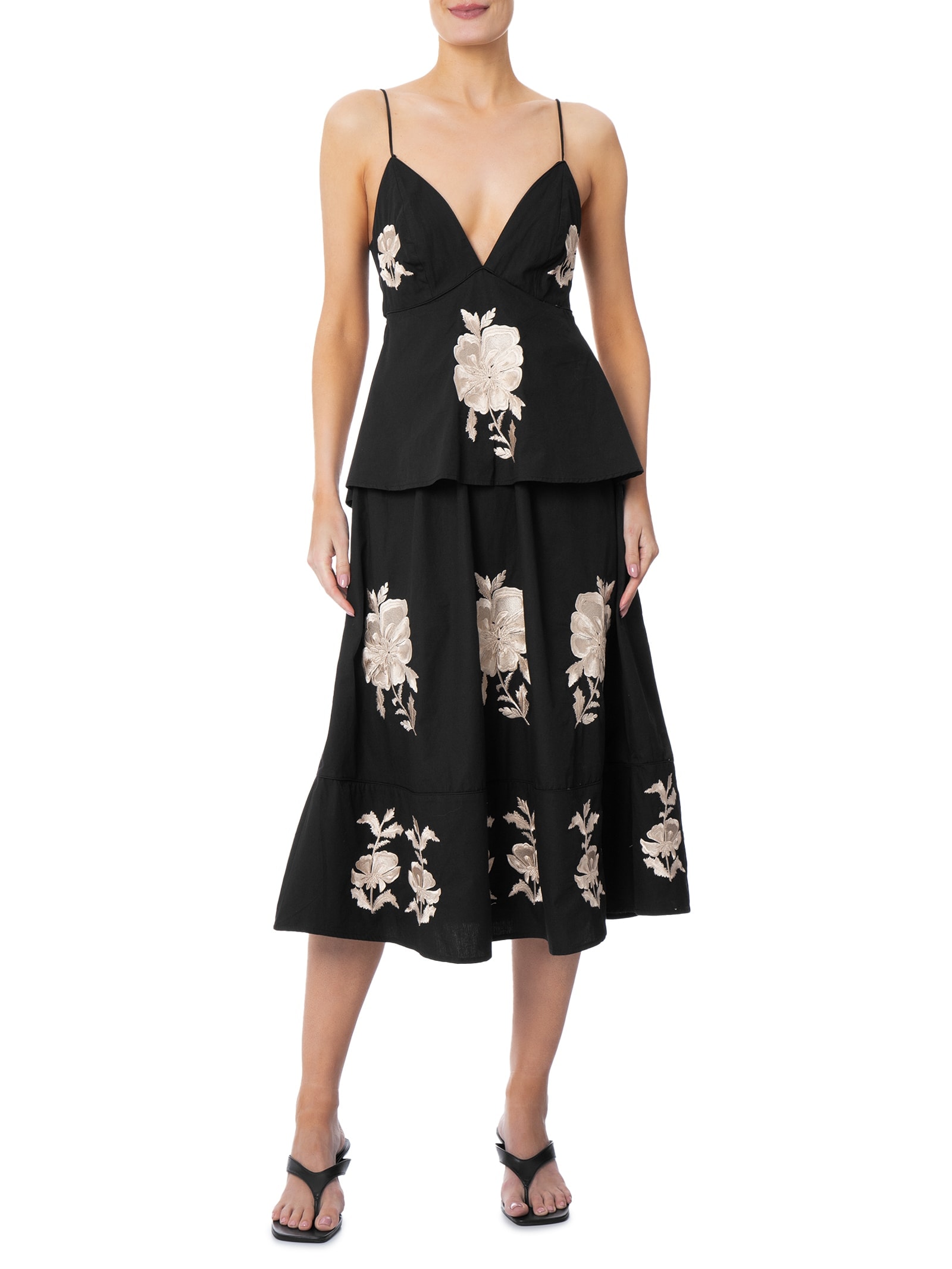 Vestido Emma Alças Preto Le Lis