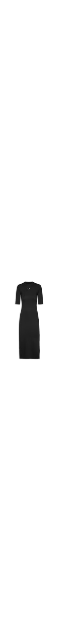 Vestido Essntl Midi Dress - Preto