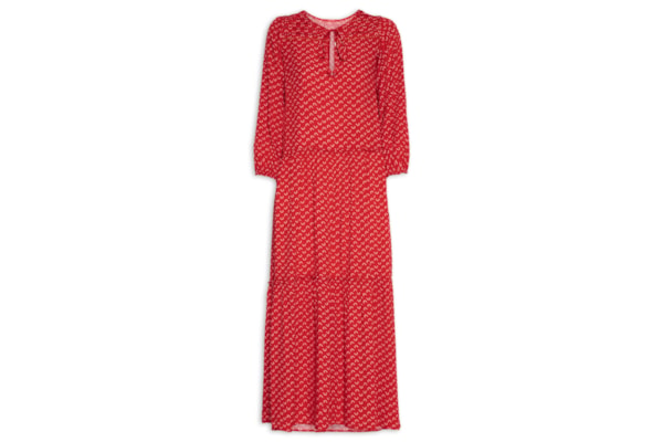 Vestido Est Lagostim - Vermelho